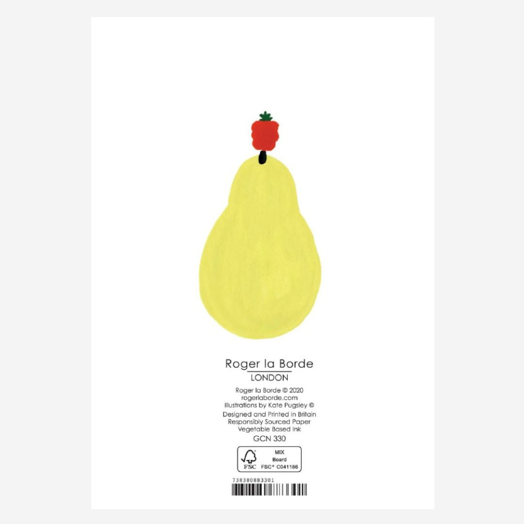 Five Fruit Happy Birthday Card