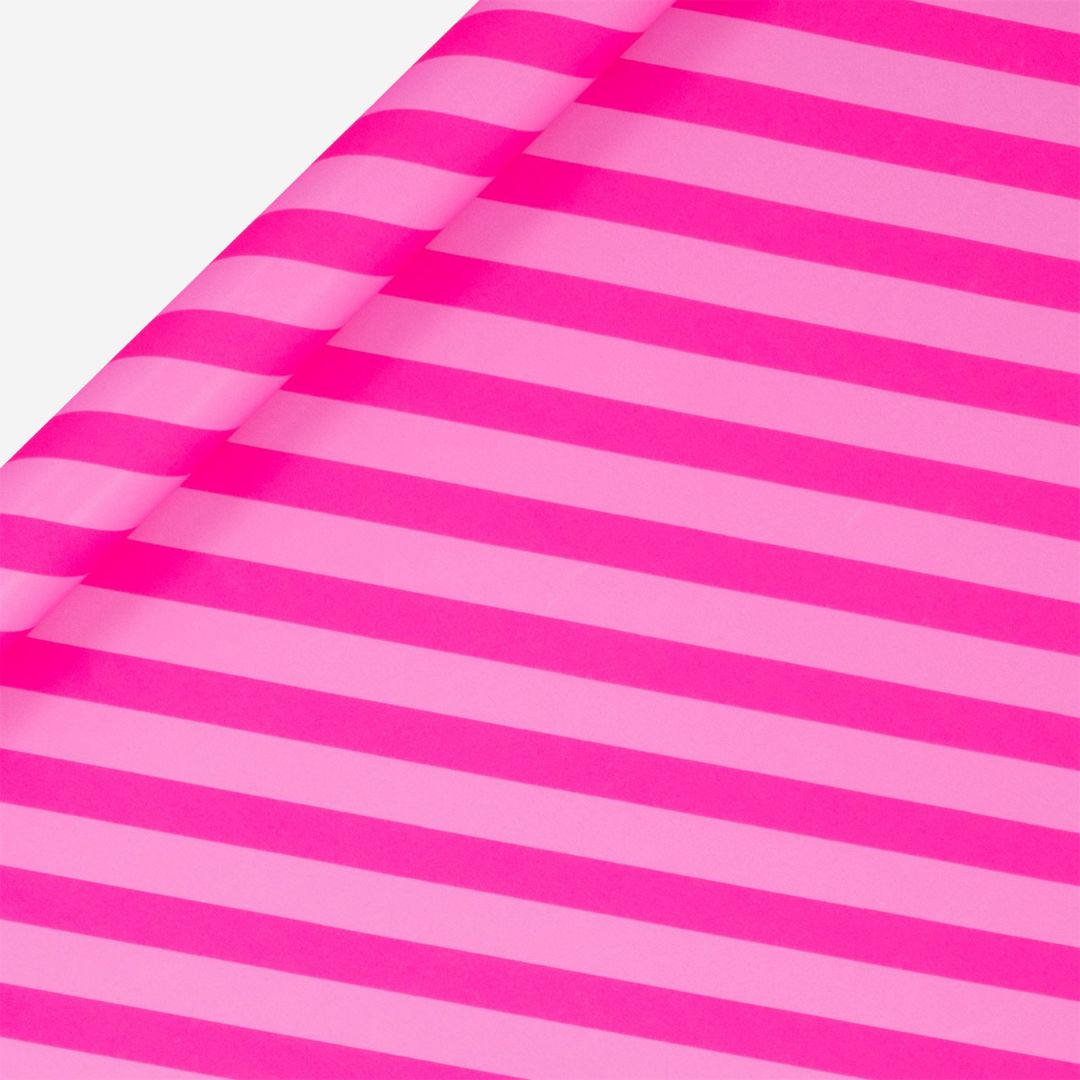 Fluorescent Fuchsia Wrapping Paper Roll by Paper Salad
