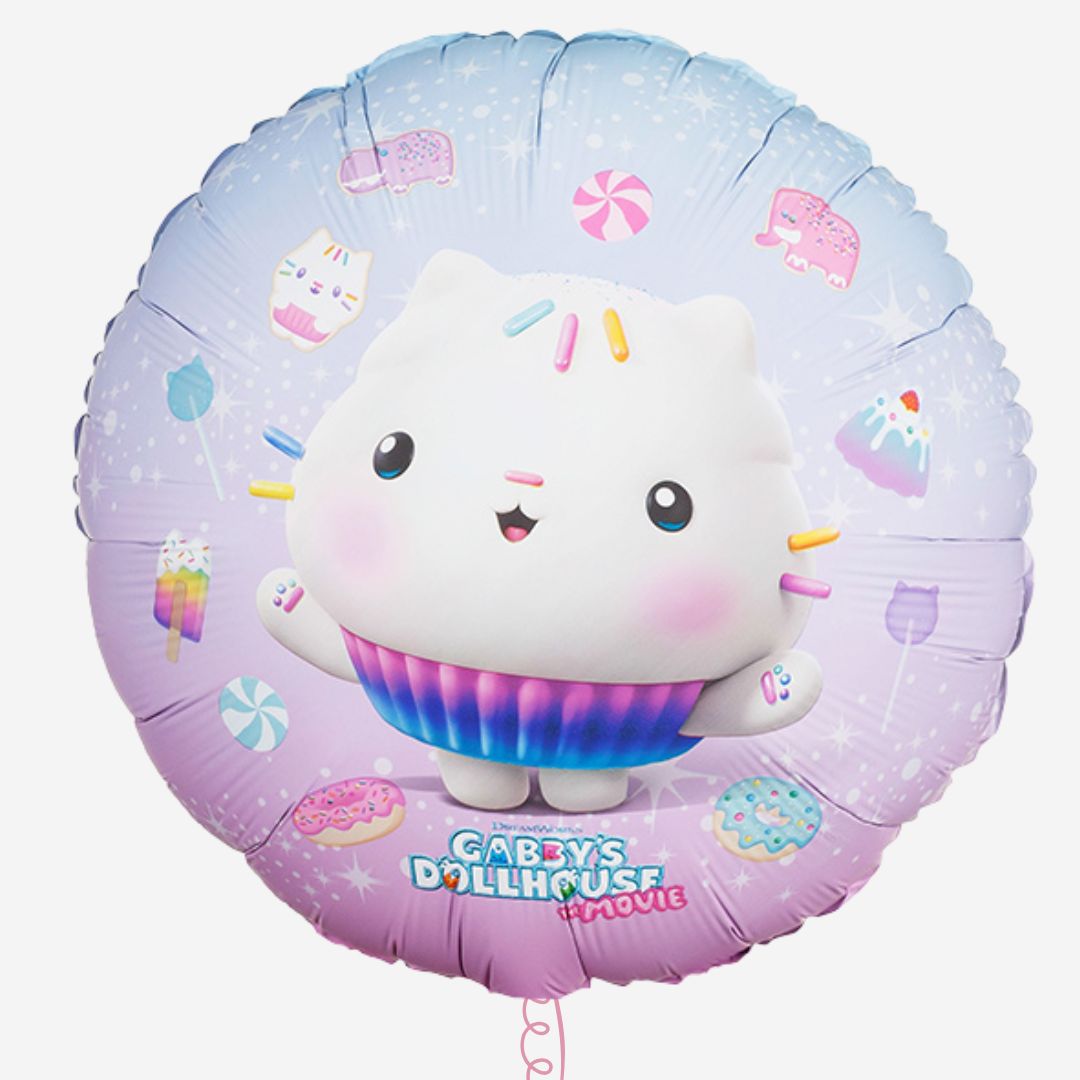 Gabby's Dollhouse Disc Cakey Inflated Foil Balloon