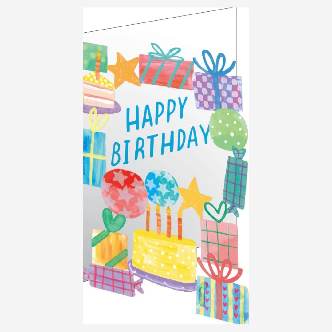 Gift Galore Happy Birthday Card