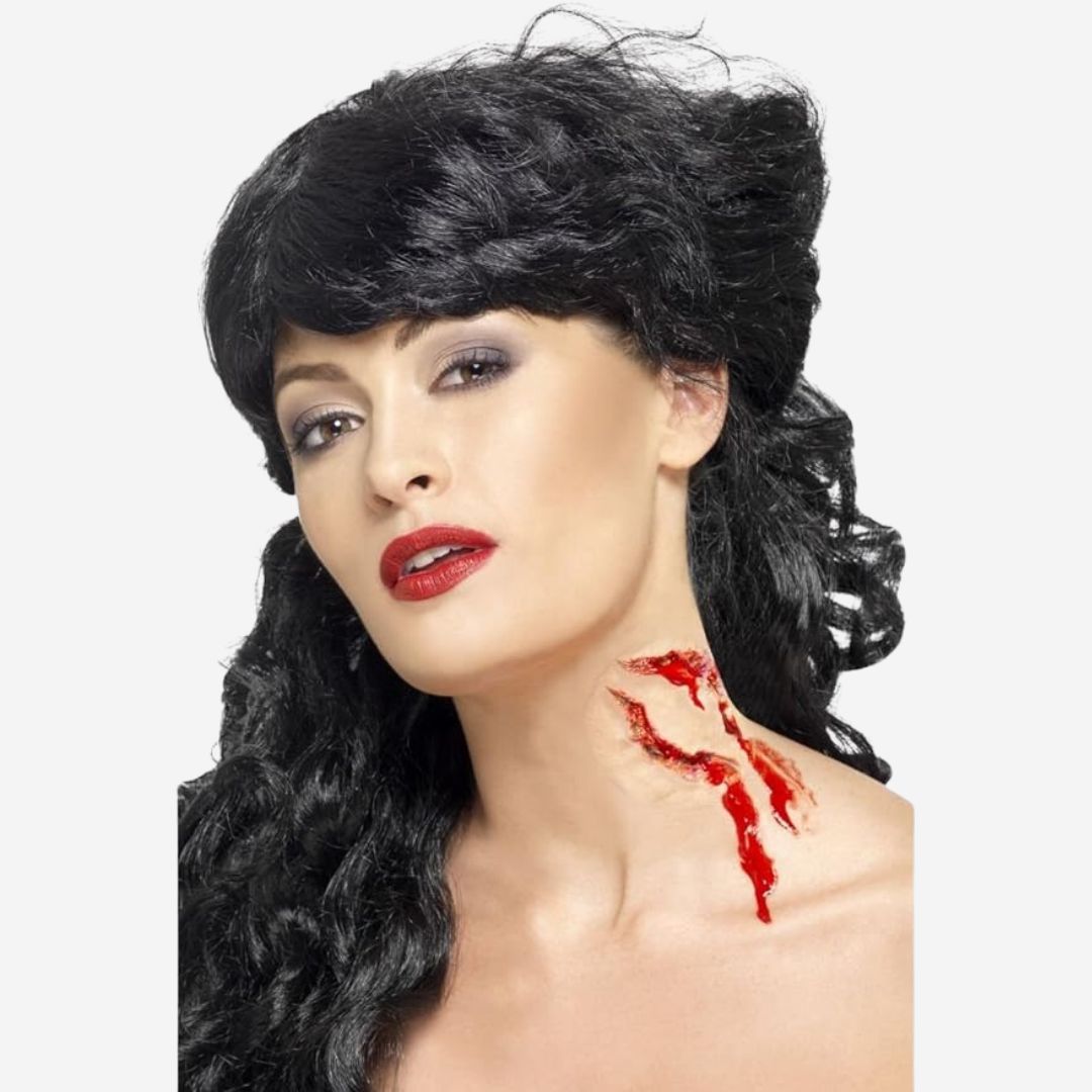 Bite Me Mutilation Rubber Scar With Adhesive