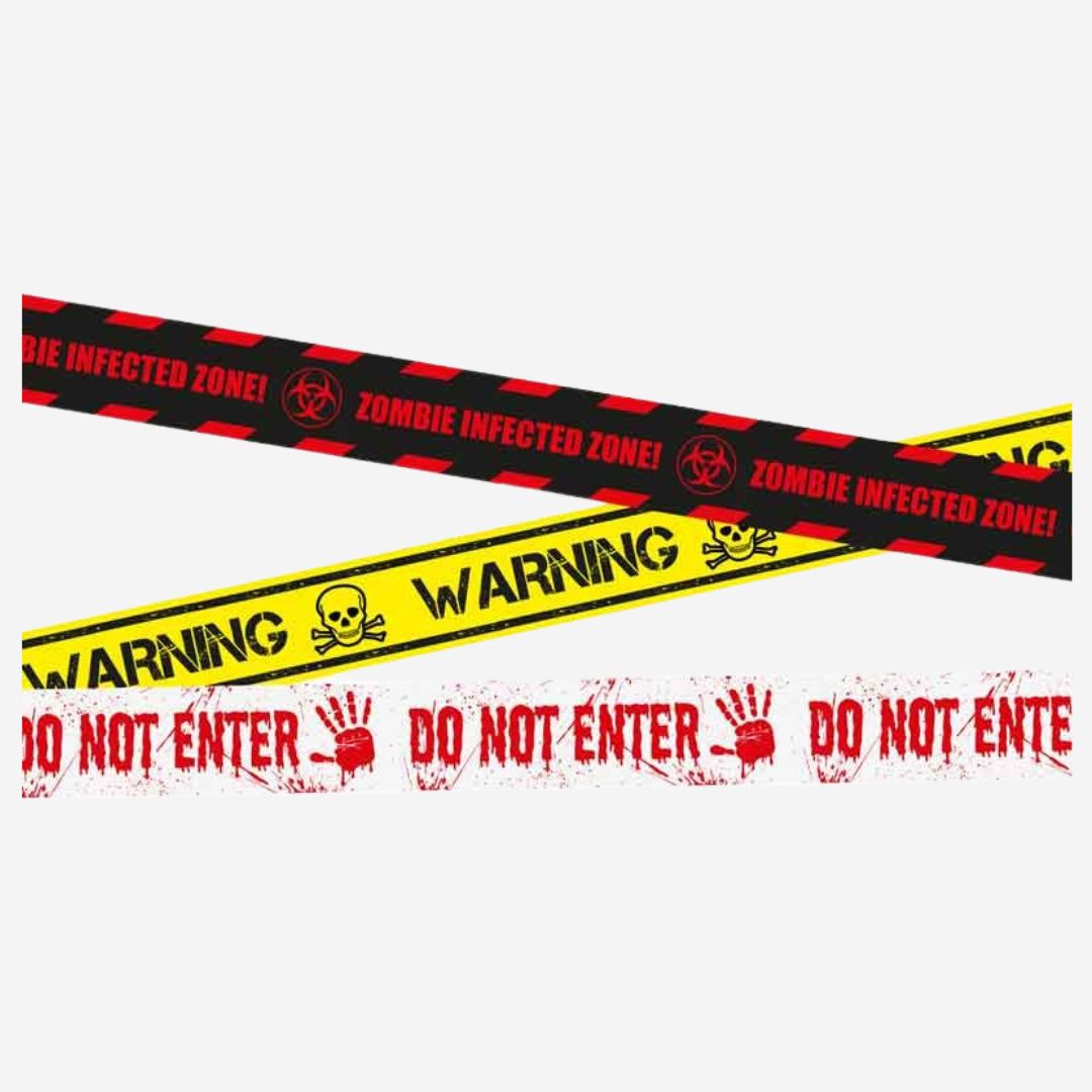 Halloween Warning Tape Assorted