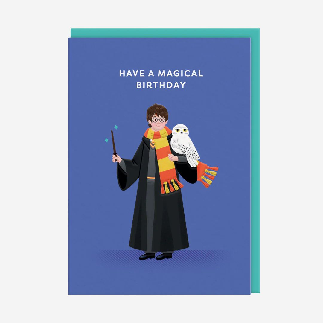Harry Potter Birthday Card