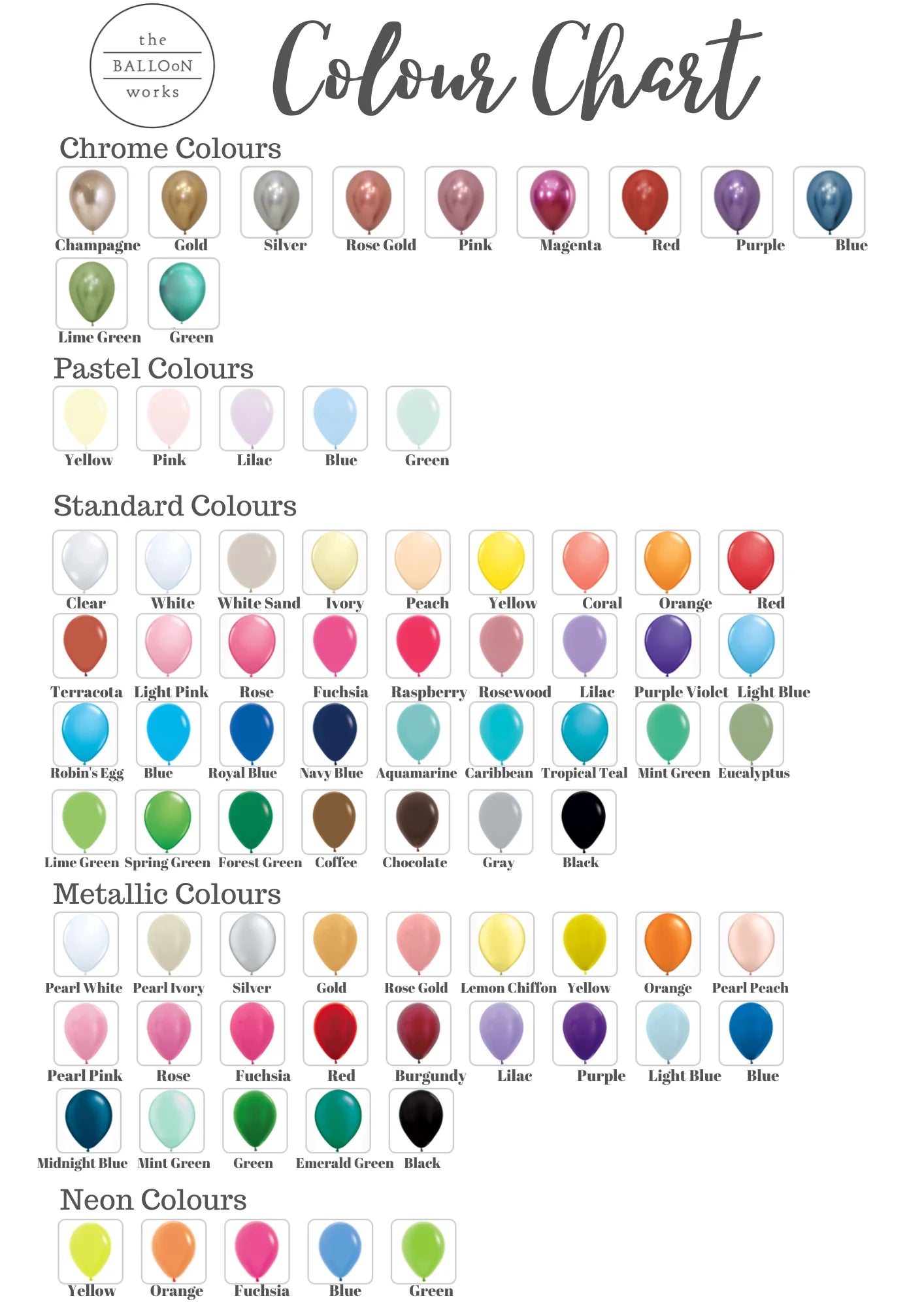 Customisable Inflated Organic Garland - Pick your colours