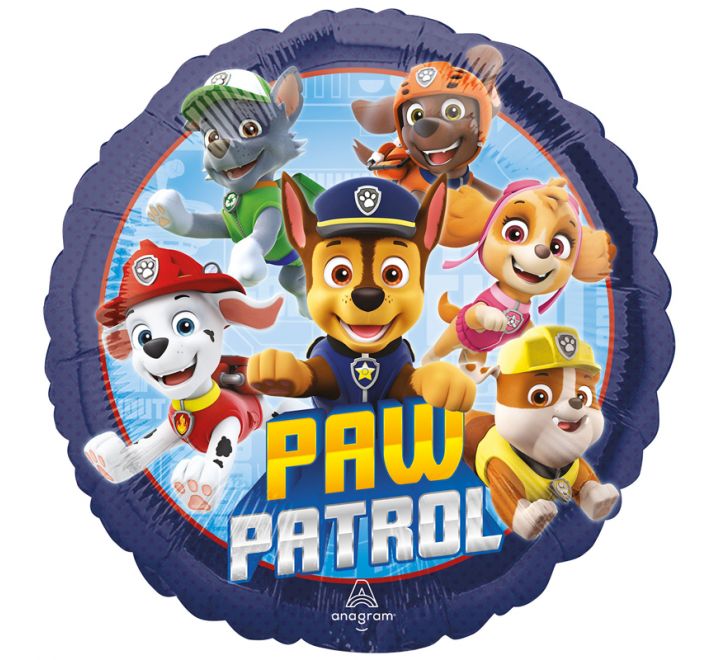 Paw Patrol Small Inflated Foil Balloon
