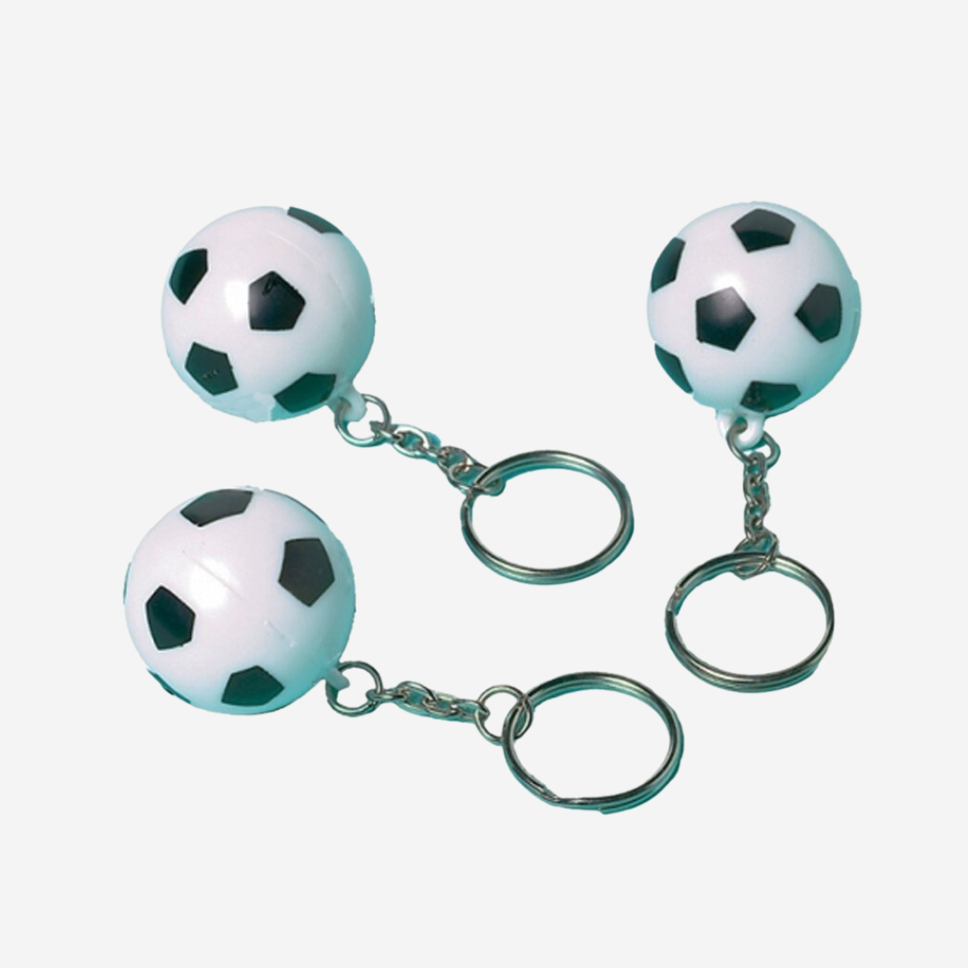 Football Keyring - 12 Pack