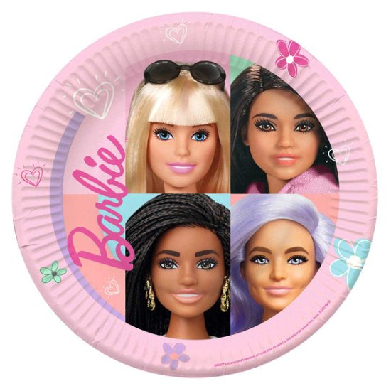 Barbie Paper Plates
