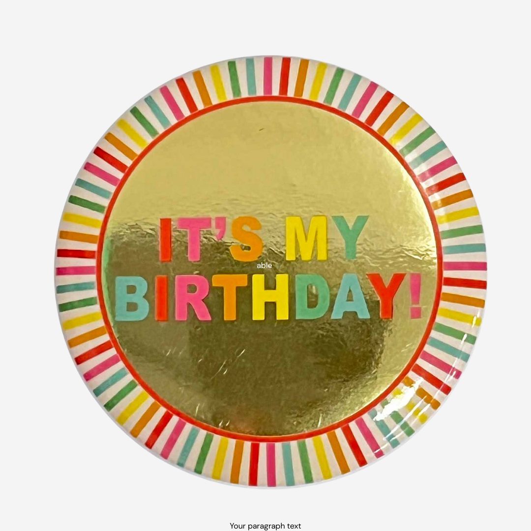 It's My Birthday Badge
