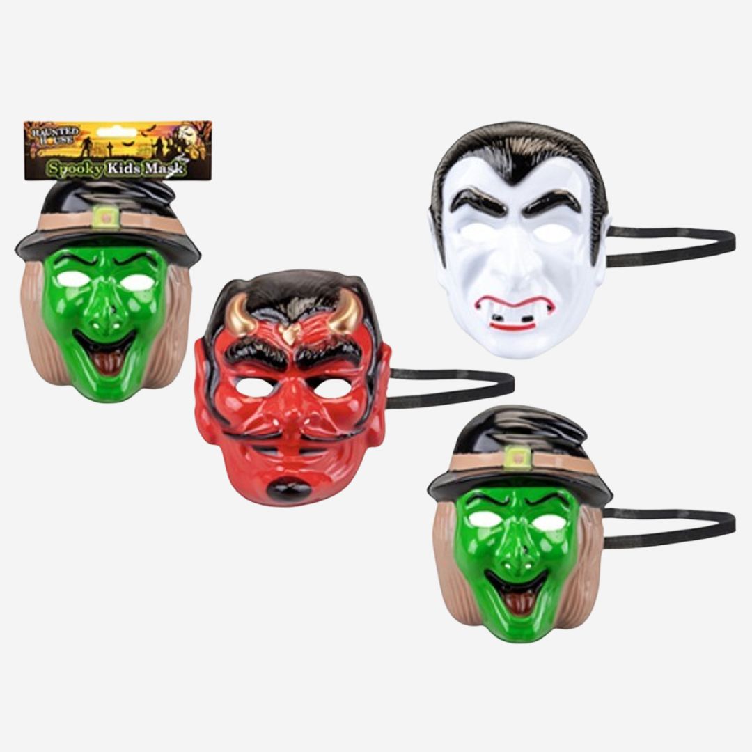 Kids Halloween Mask - Assorted Spooky Designs