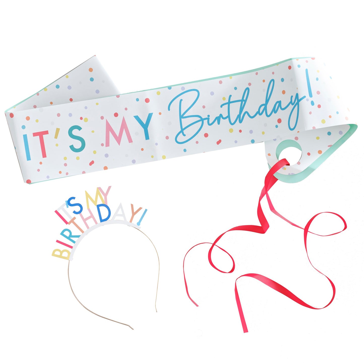 It's My Birthday Sash & Headband