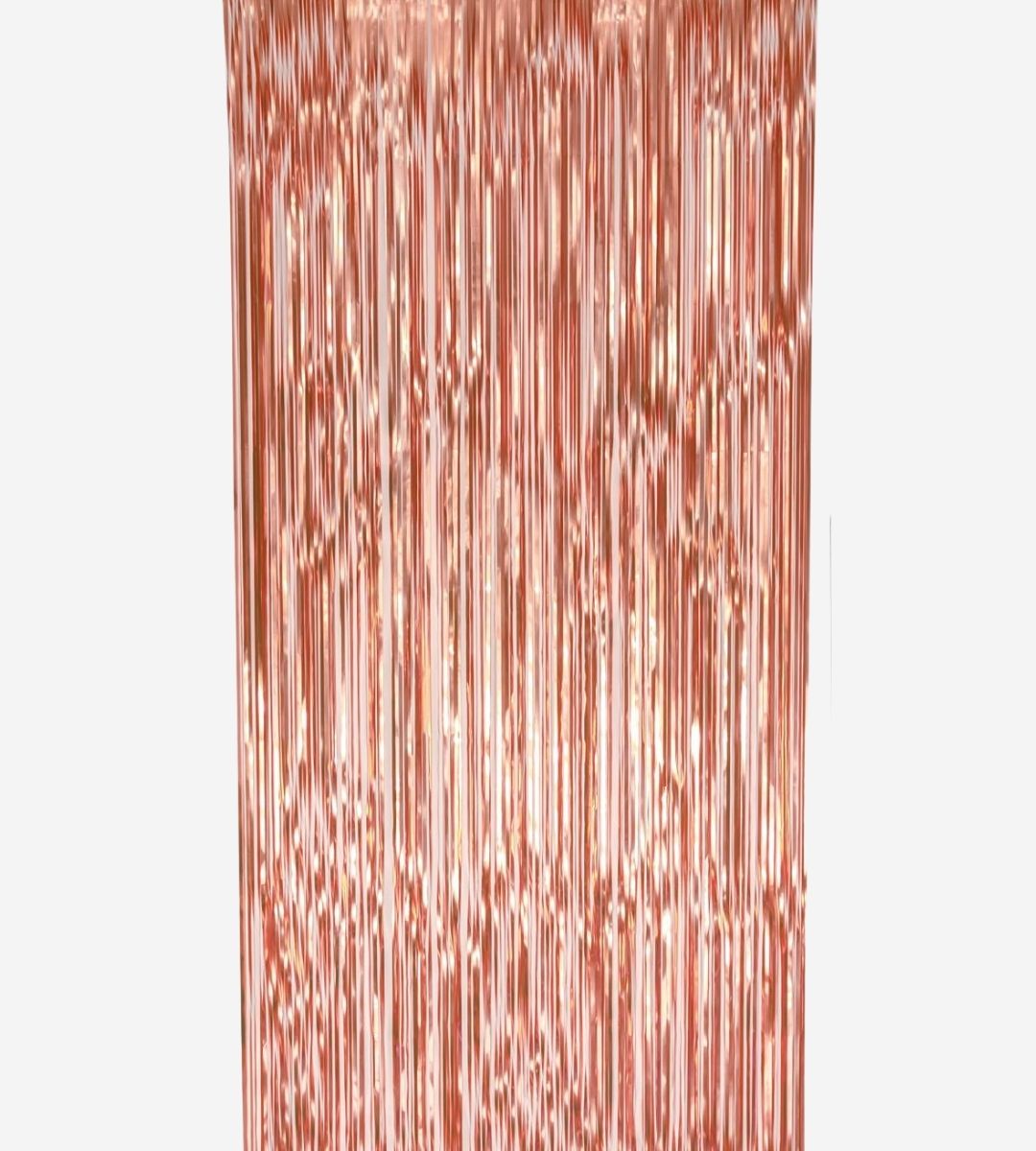 Matte Metallic Rose Gold Door Curtain Backdrop