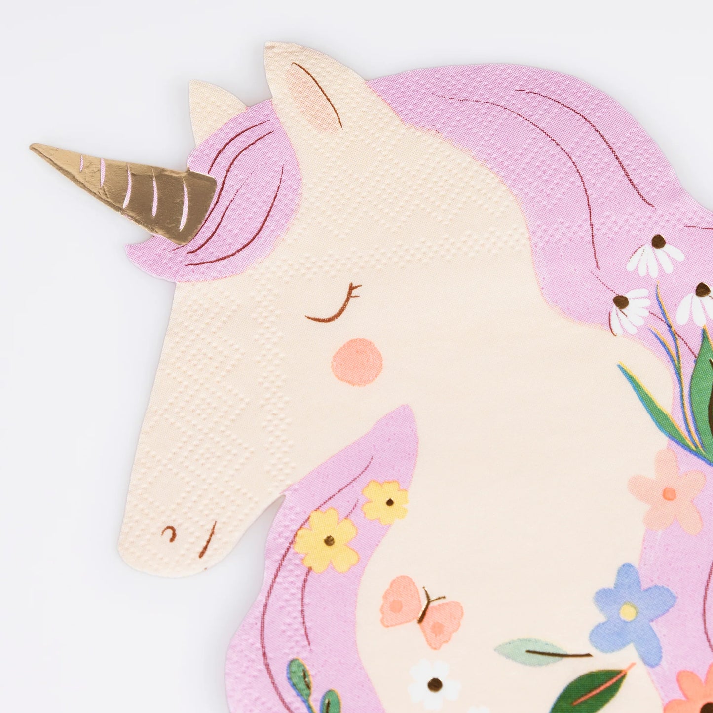 Meadow Unicorns Shaped Napkins by Meri Meri
