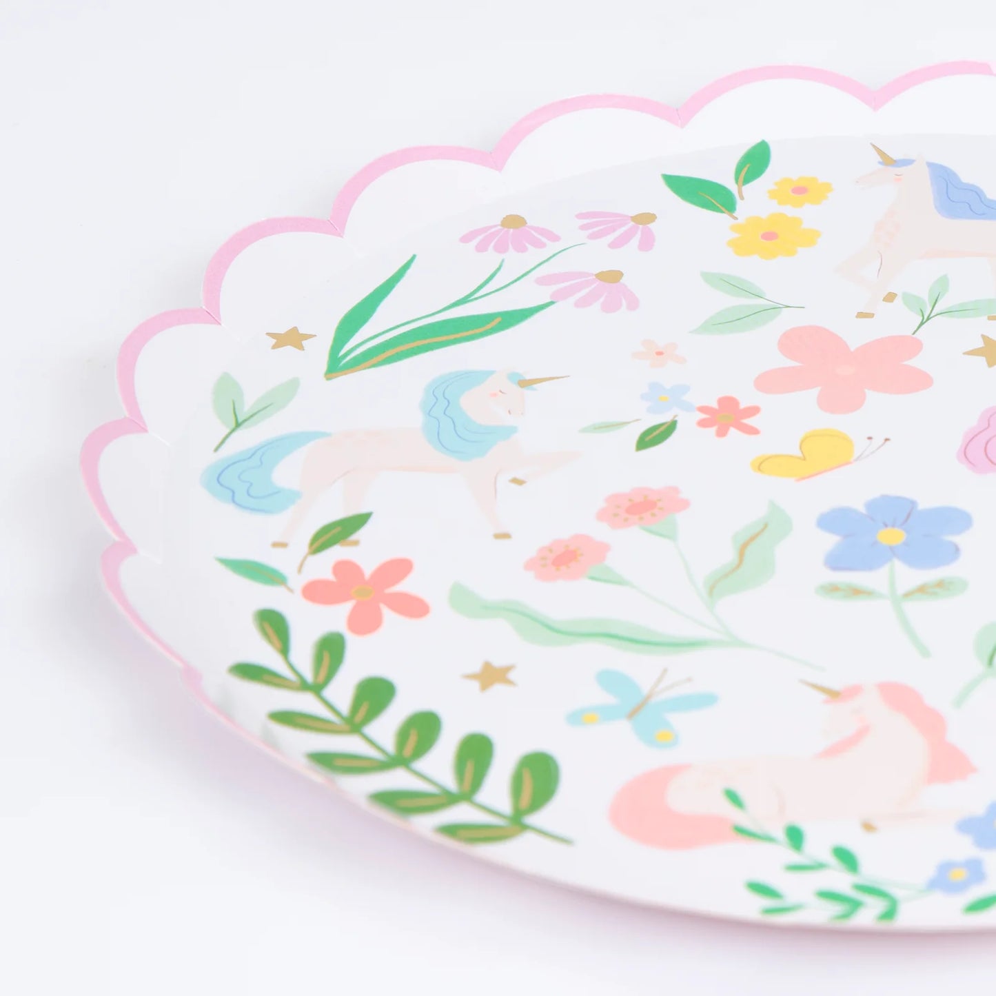Meadow Unicorns Dinner Plates by Meri Meri