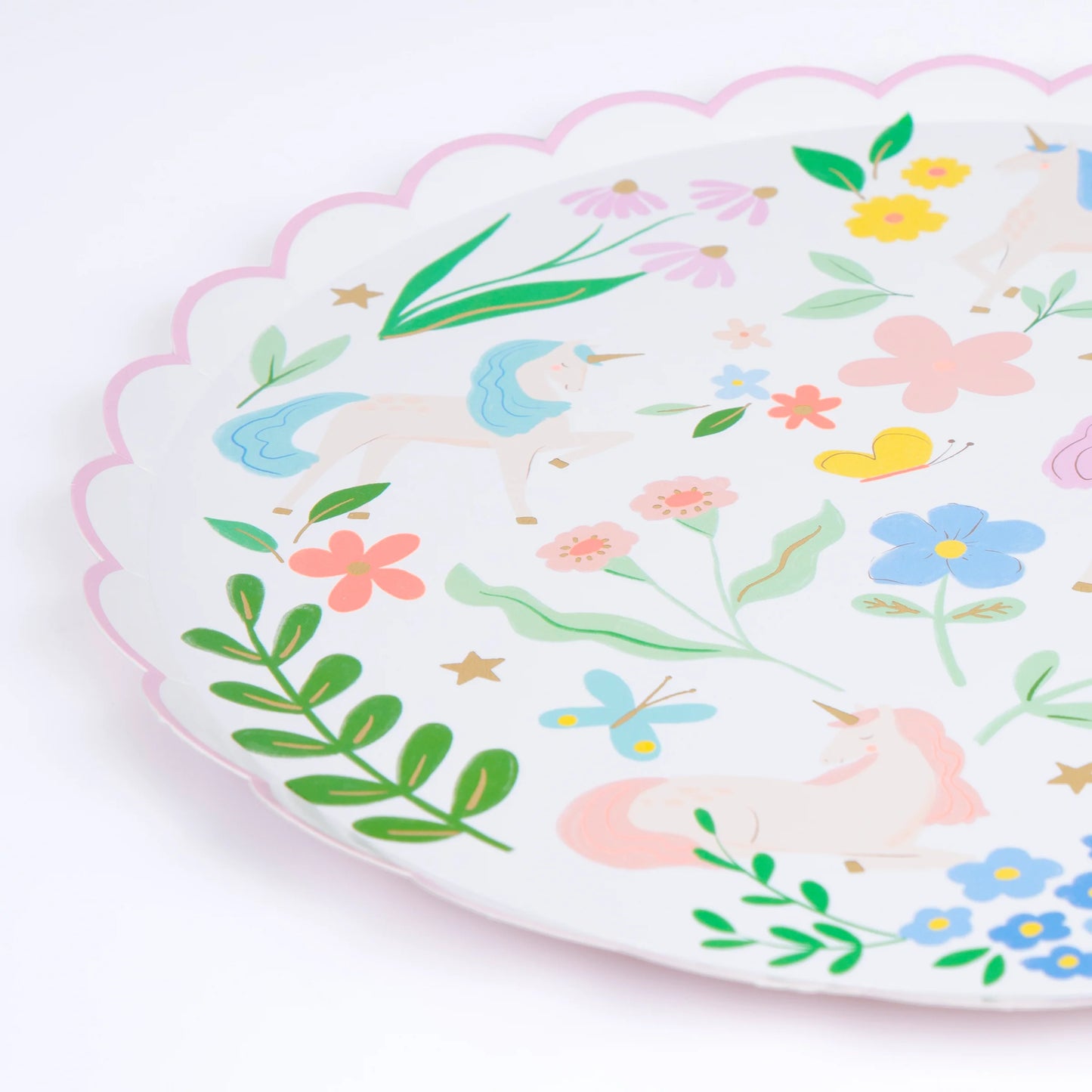 Meadow Unicorns Side Plates by Meri Meri