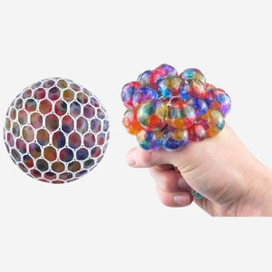 Mesh Squish Ball with beads