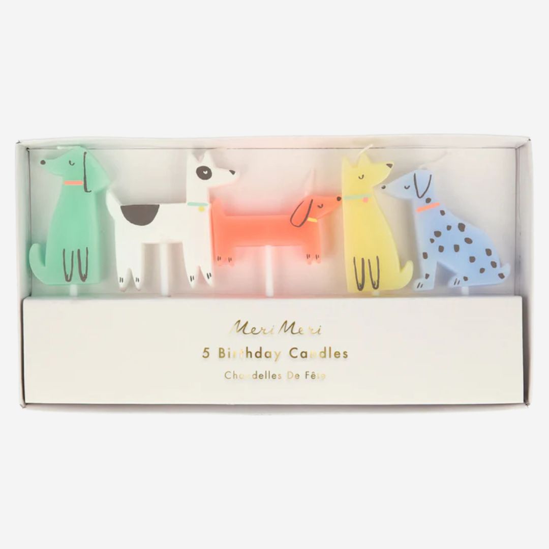 Dog Candles by Meri Meri