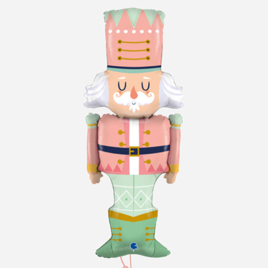 Nutcracker Pastel Large Shape Inflated Foil Balloon