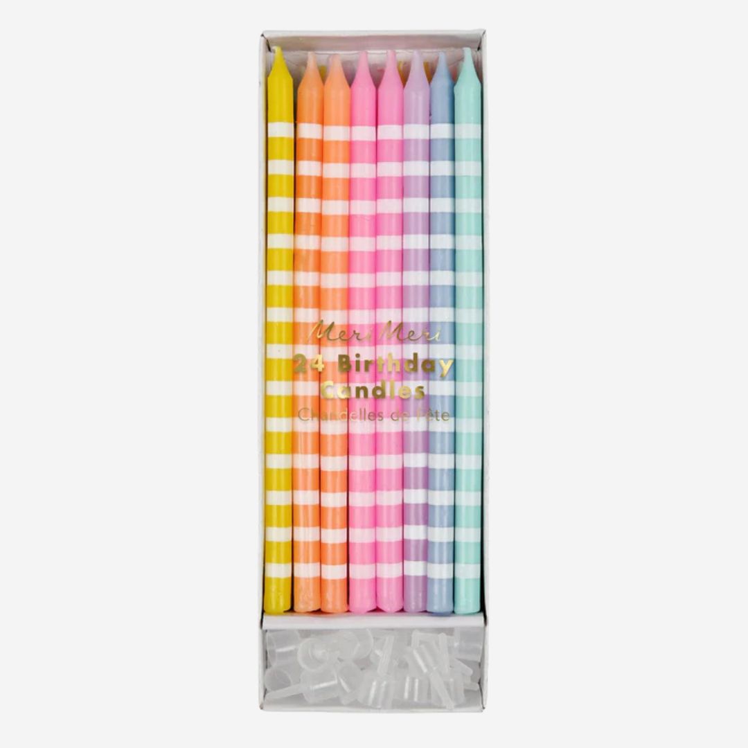 Pastel Party Candles by Meri Meri