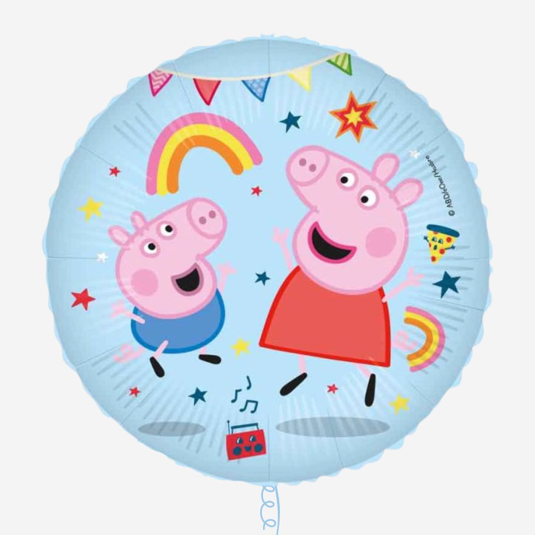 Peppa Pig Messy Play 18" Inflated Foil Balloon