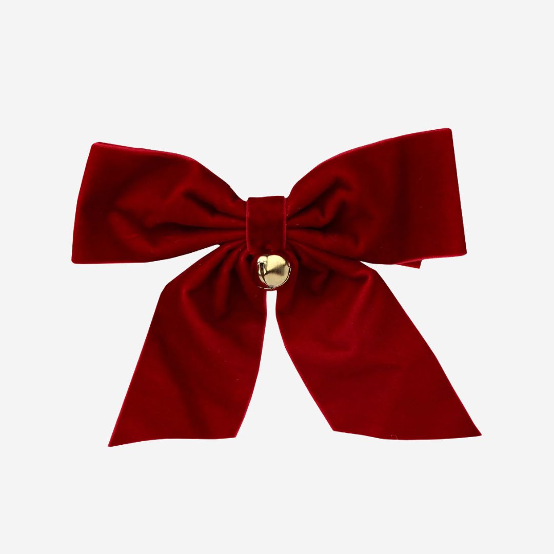 Christmas Velvet Bow Tie Dog/Cat