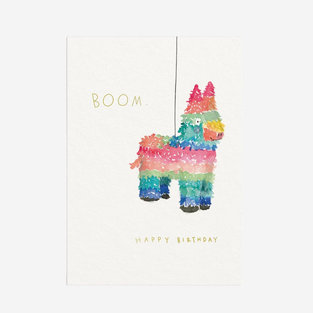 Birthday Piñata Greeting Card