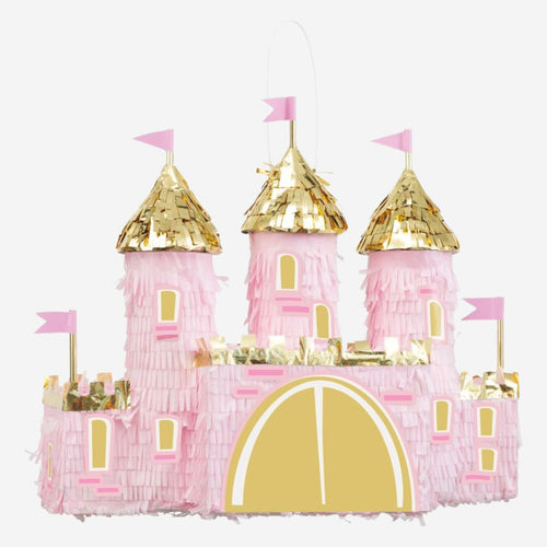 Pink Castle Piñata