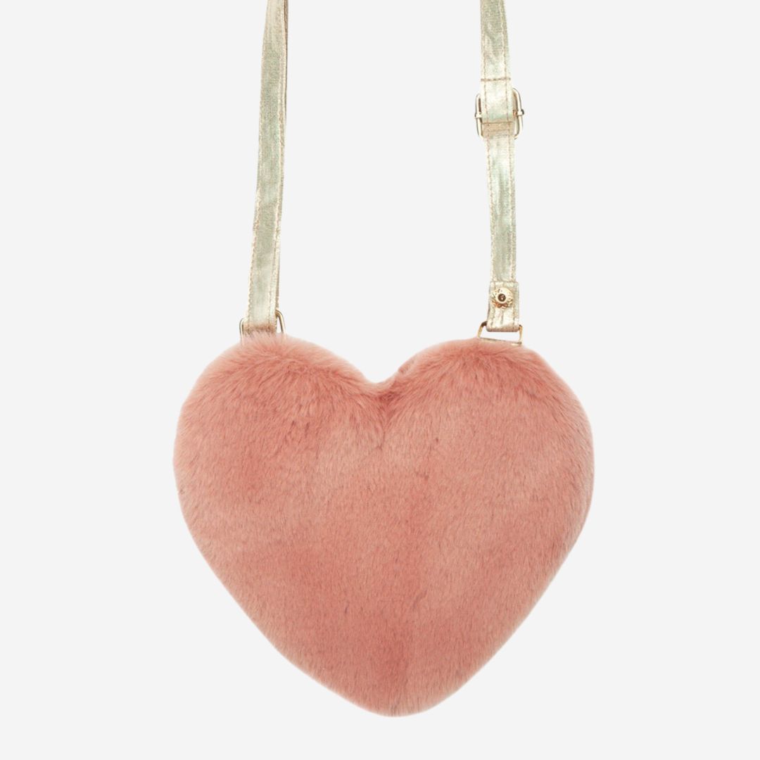Fluffy Heart Bag