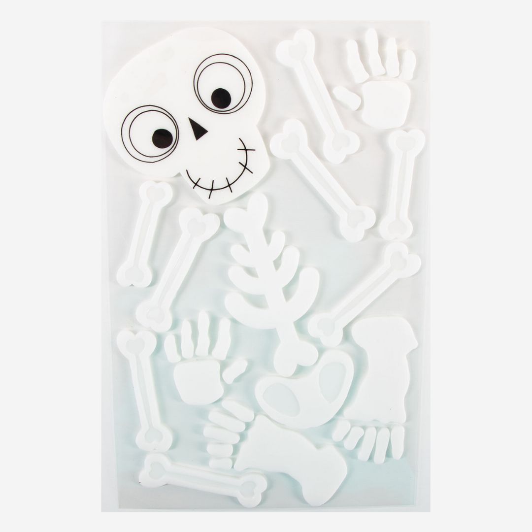 Skeleton Gel Clings