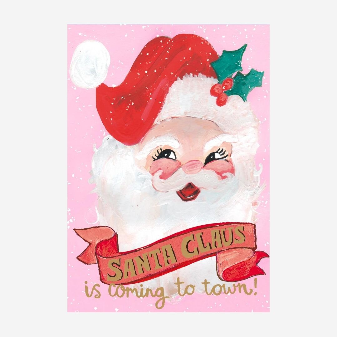 Santa Claus Christmas Card