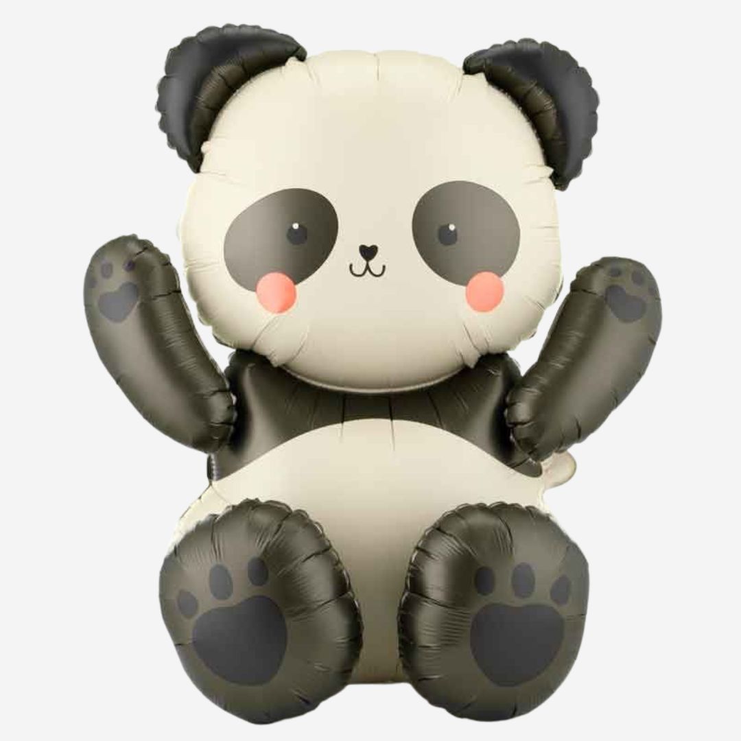 Sitting Panda Inflated Foil Balloon