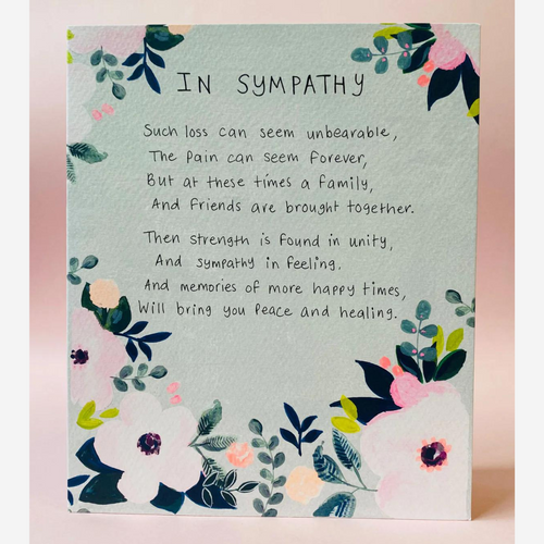 Sympathy Card by Paper Salad