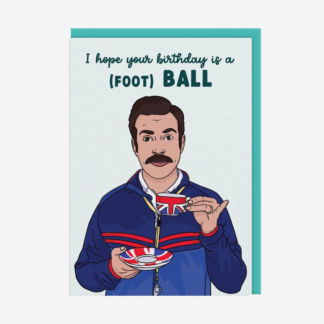 Ted Lasso Birthday Card