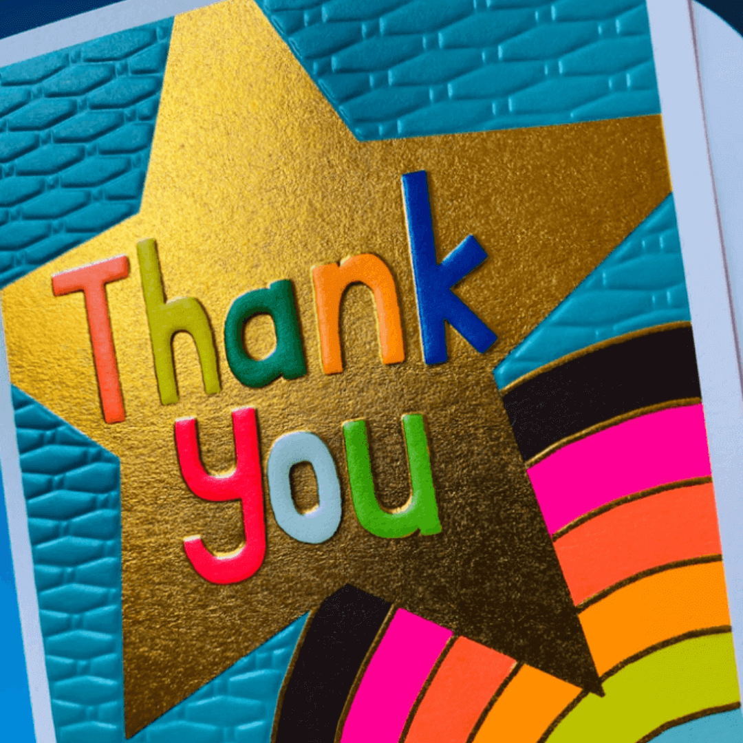 Thank you Card by Paper Salad