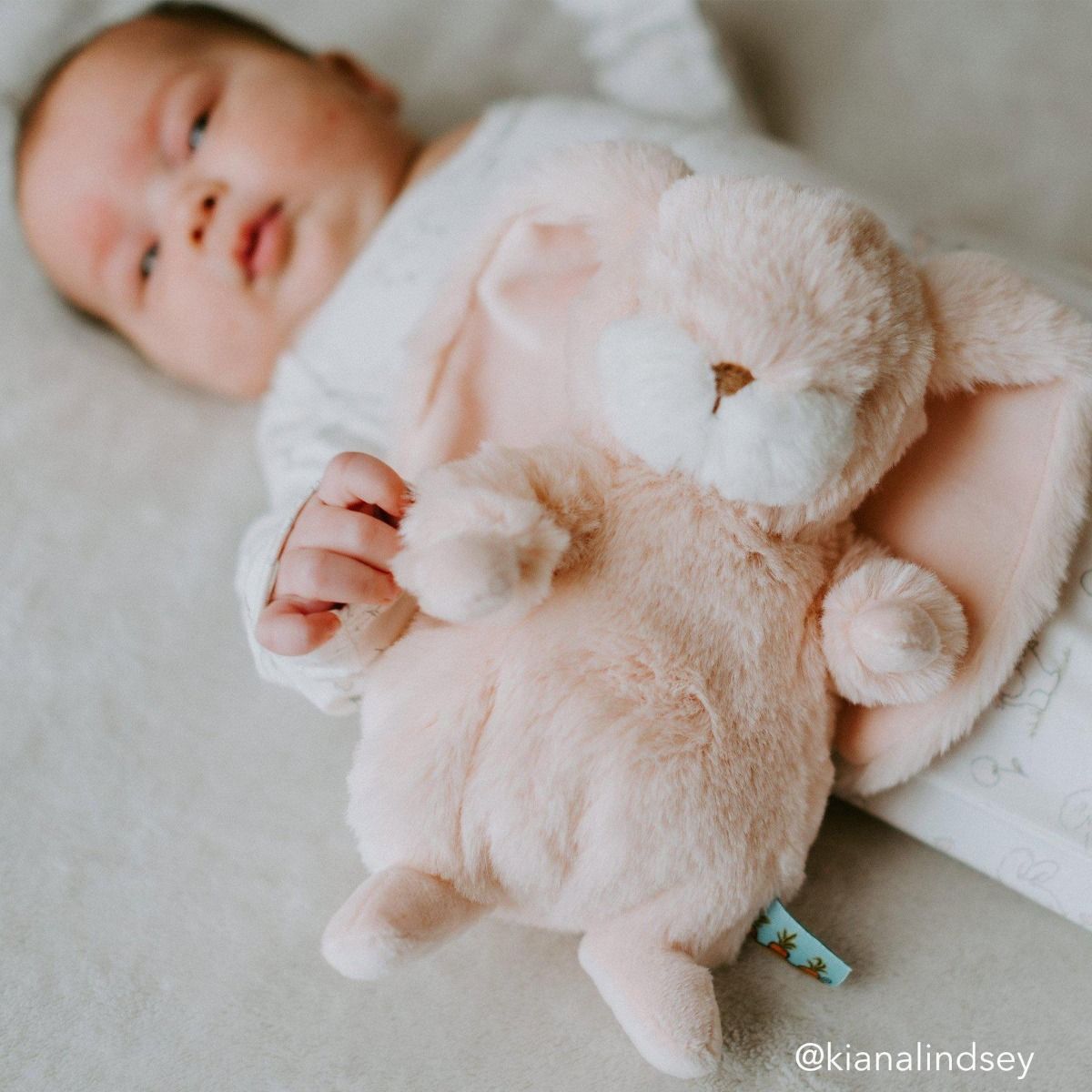 Tiny Nibble Bunny Pink 20 cm