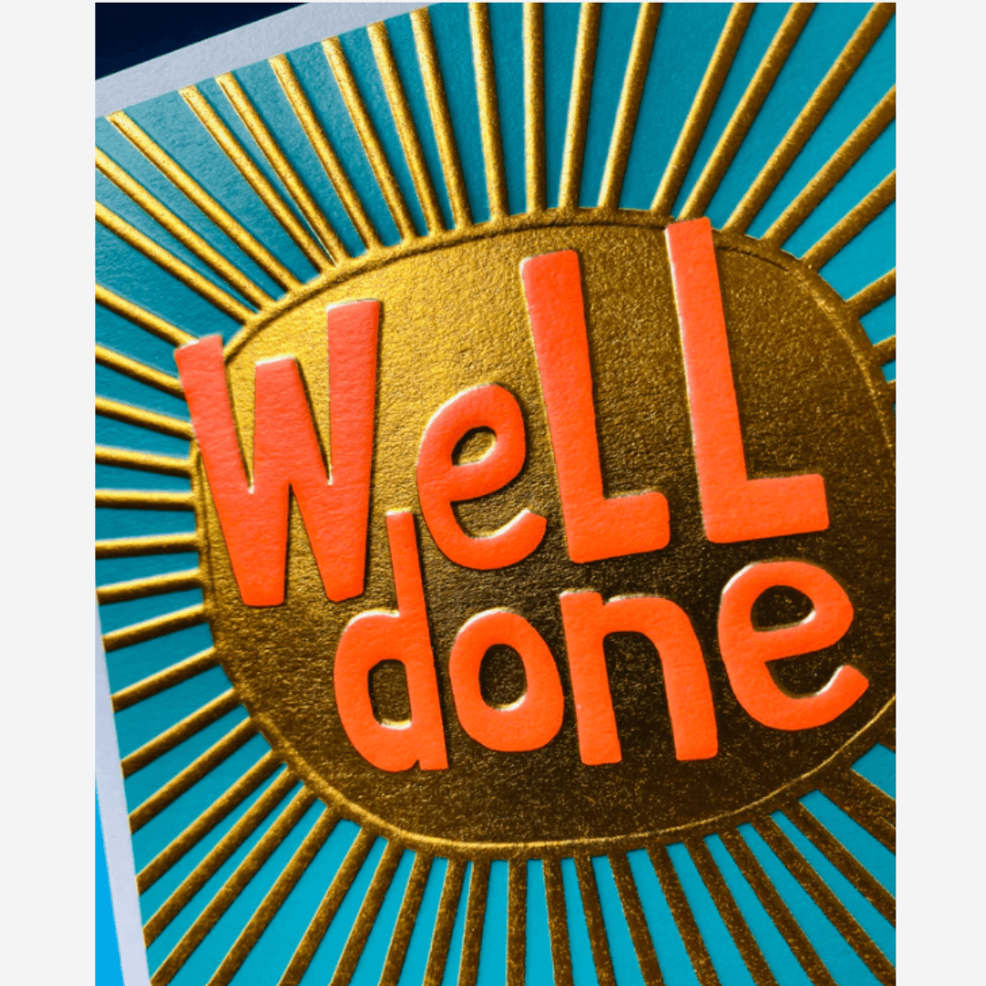 Well Done Card by Paper Salad