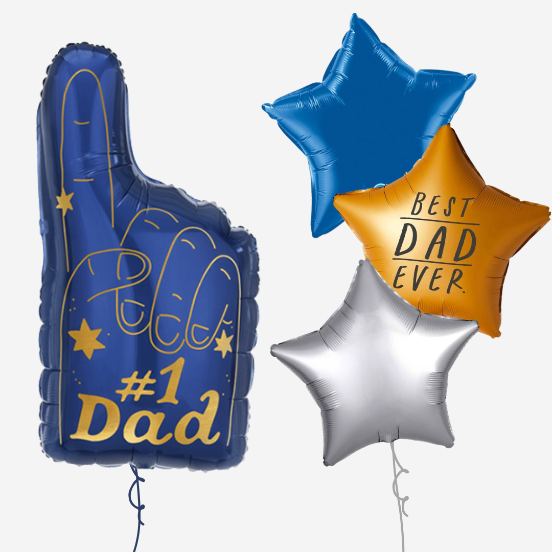 Number #1 Dad Balloon Bouquet