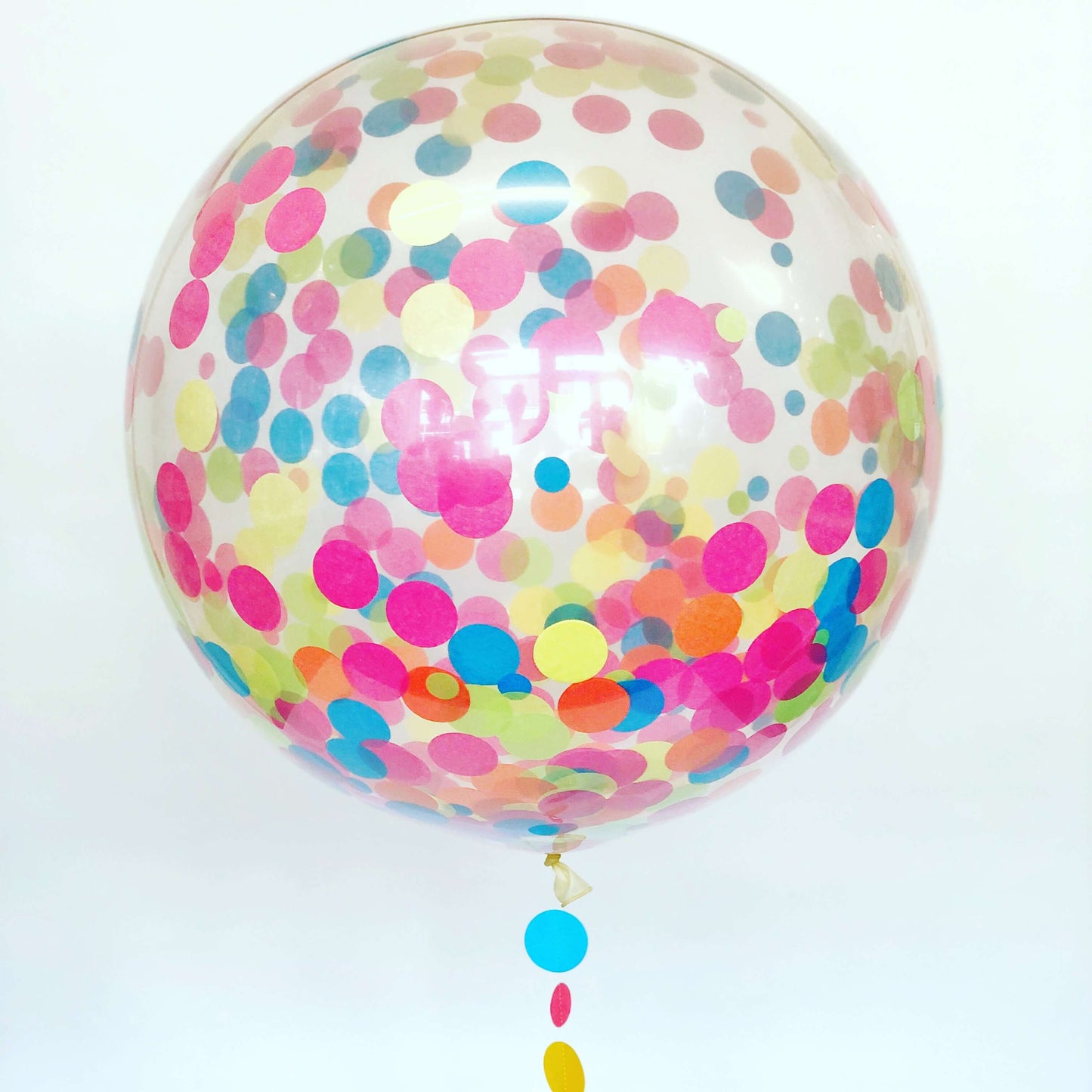 Confetti Giant 3ft Latex Balloon
