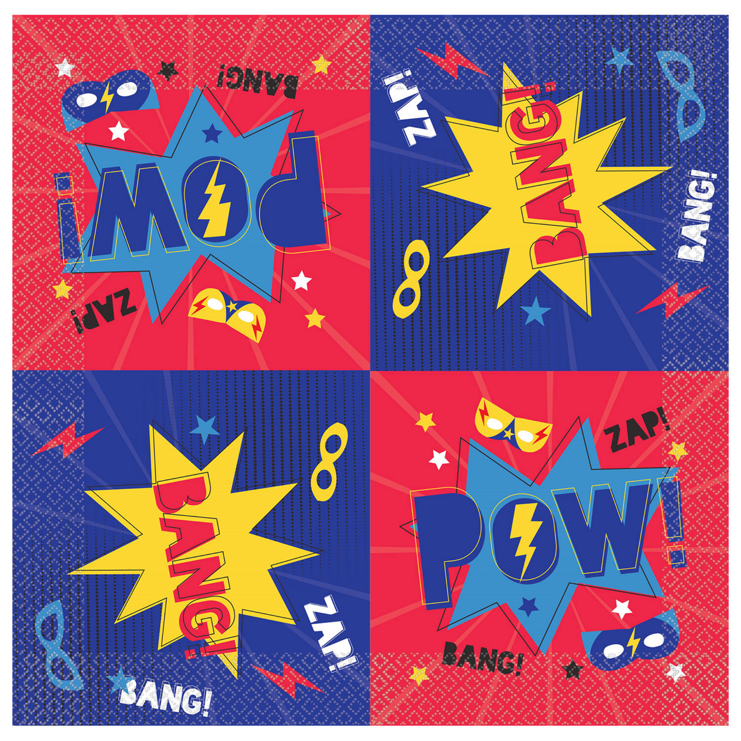 Superhero Luncheon Napkins