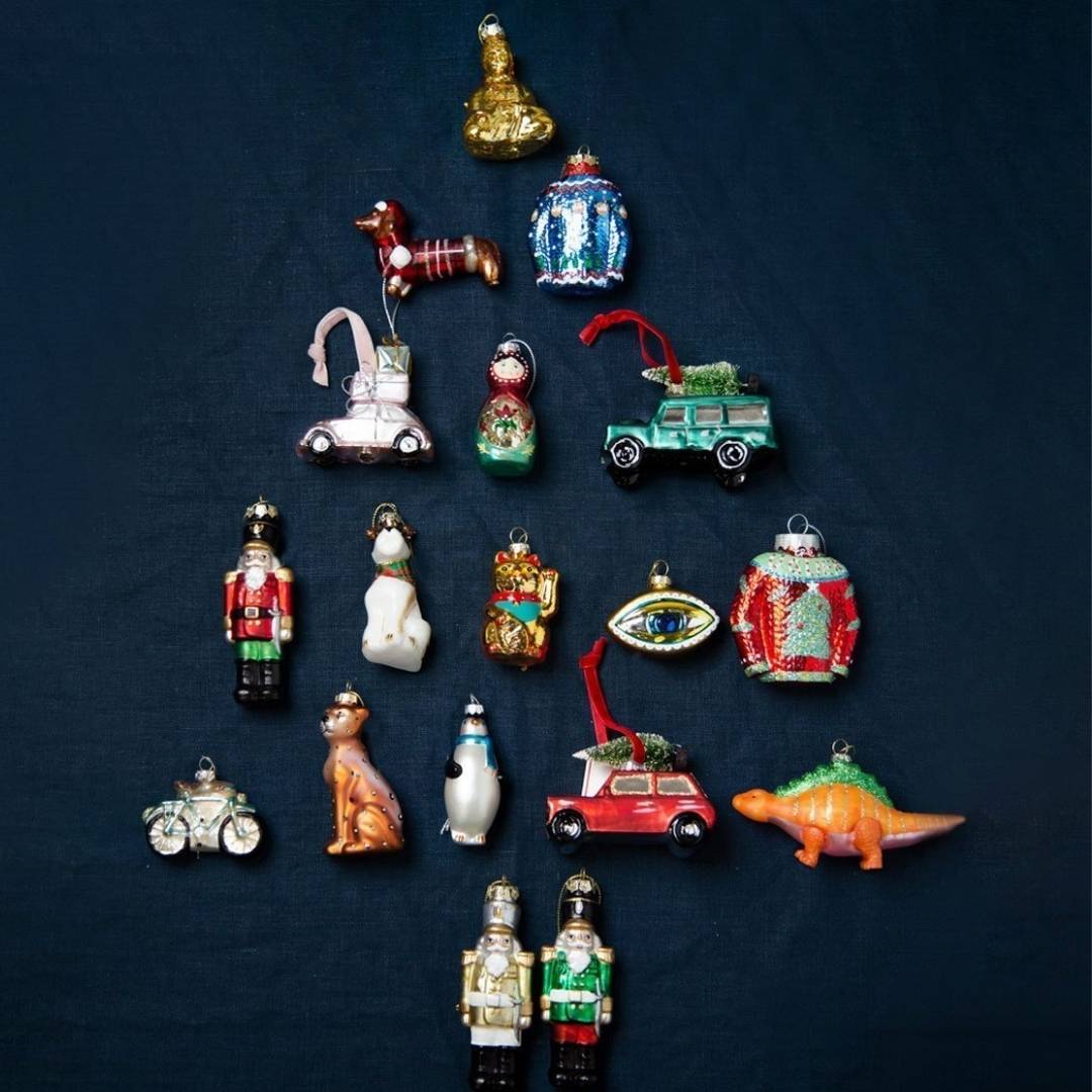 Evil Eye Glass Tree Decoration