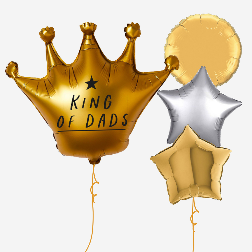 King of Dads Balloon Bouquet