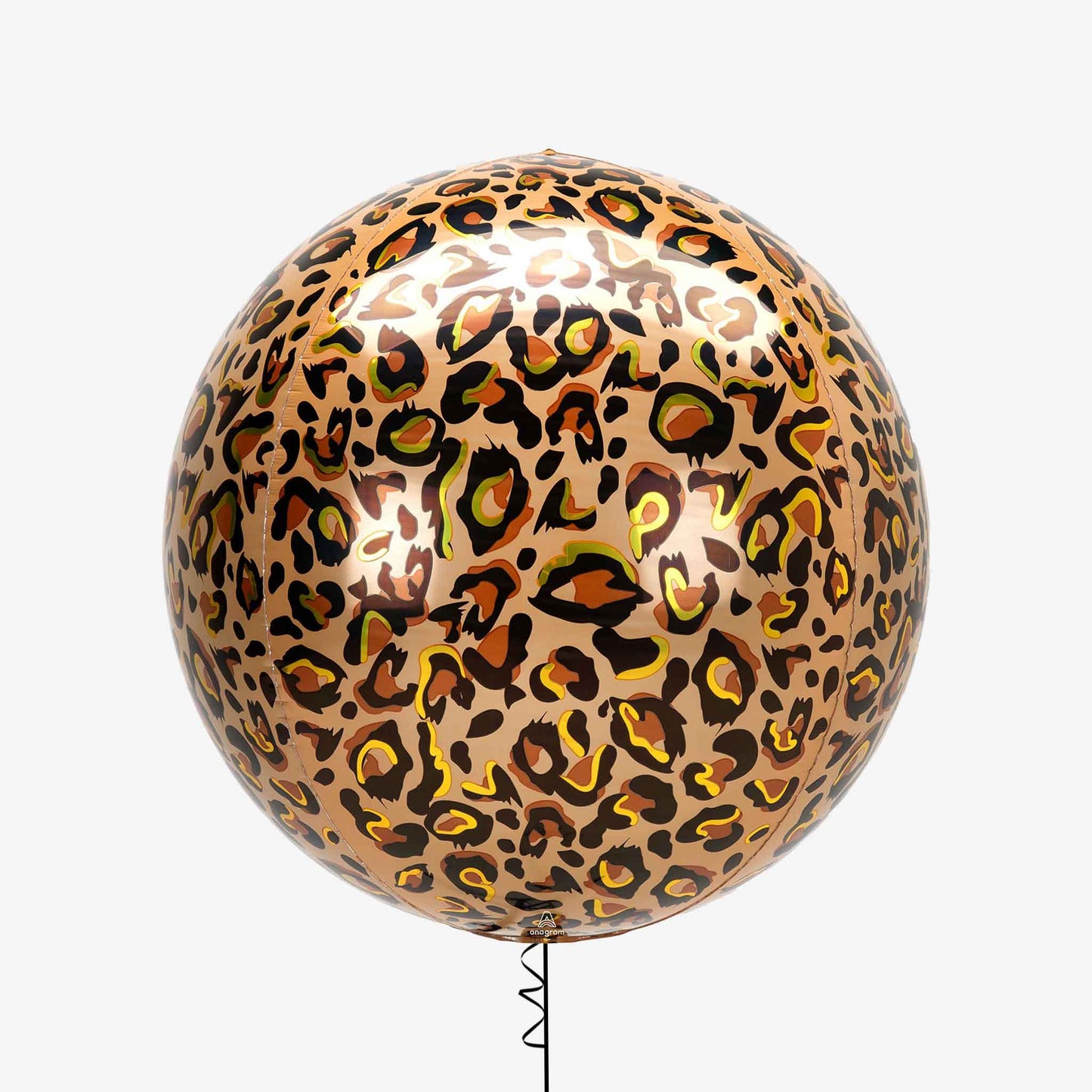 Animalz Leopard Print Orbz Inflated Foil Balloon