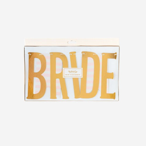 Bride To Be Word Banner