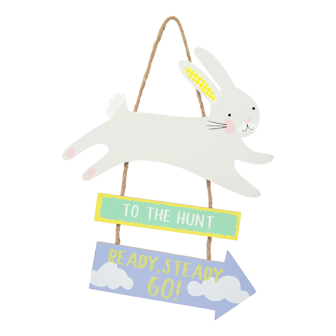 Easter Egg Hunt Wooden Sign