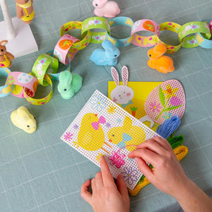 Mini Easter Bunnies Pastel Table Decorations