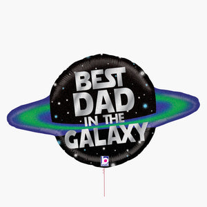 Galactic Dad Holographic Balloon