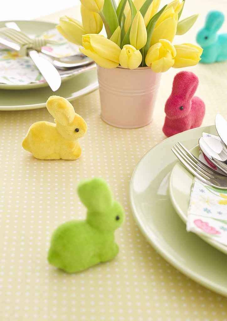 Hop Over The Rainbow Mini Easter Bunnies