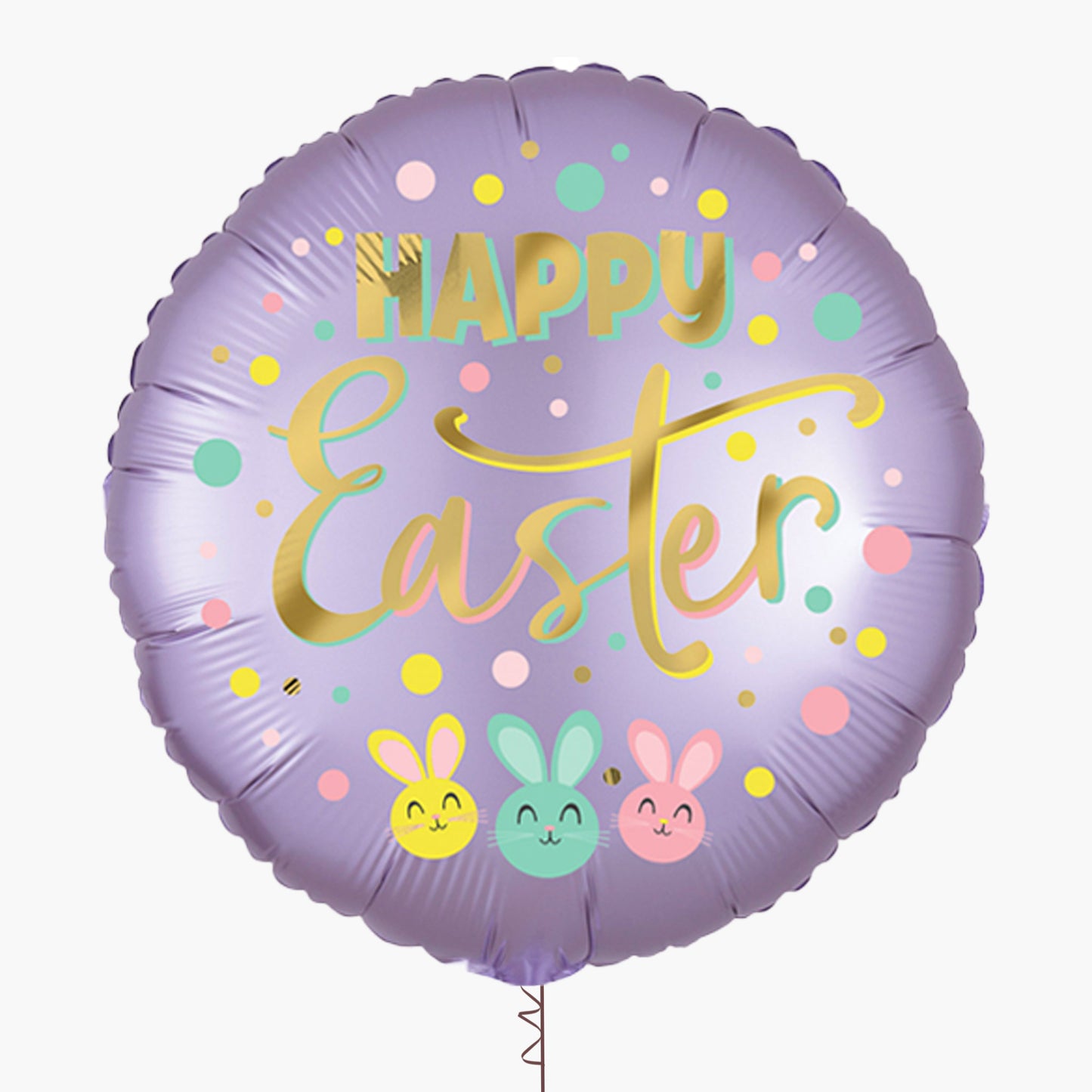 Happy Easter Satin Inflated Foil Balloon