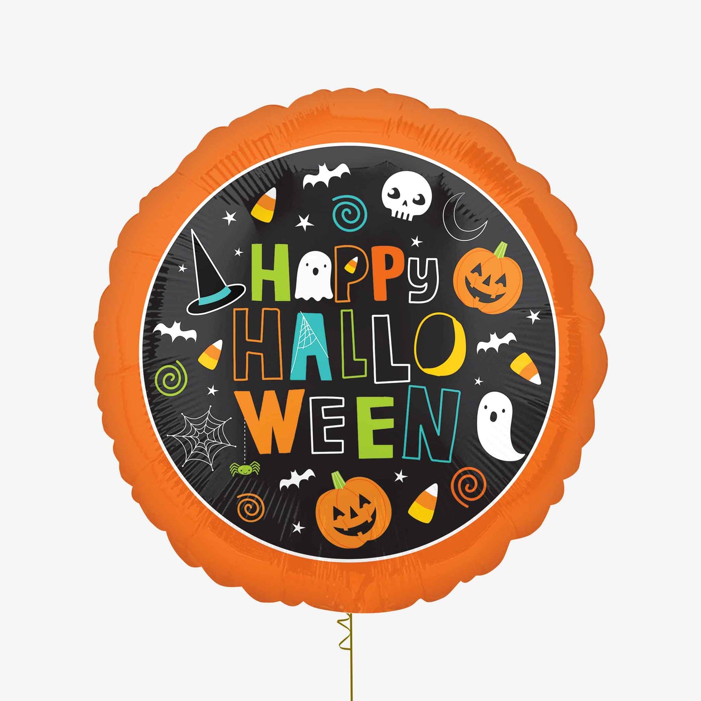 Happy Halloween Standard Inflated Foil Balloon