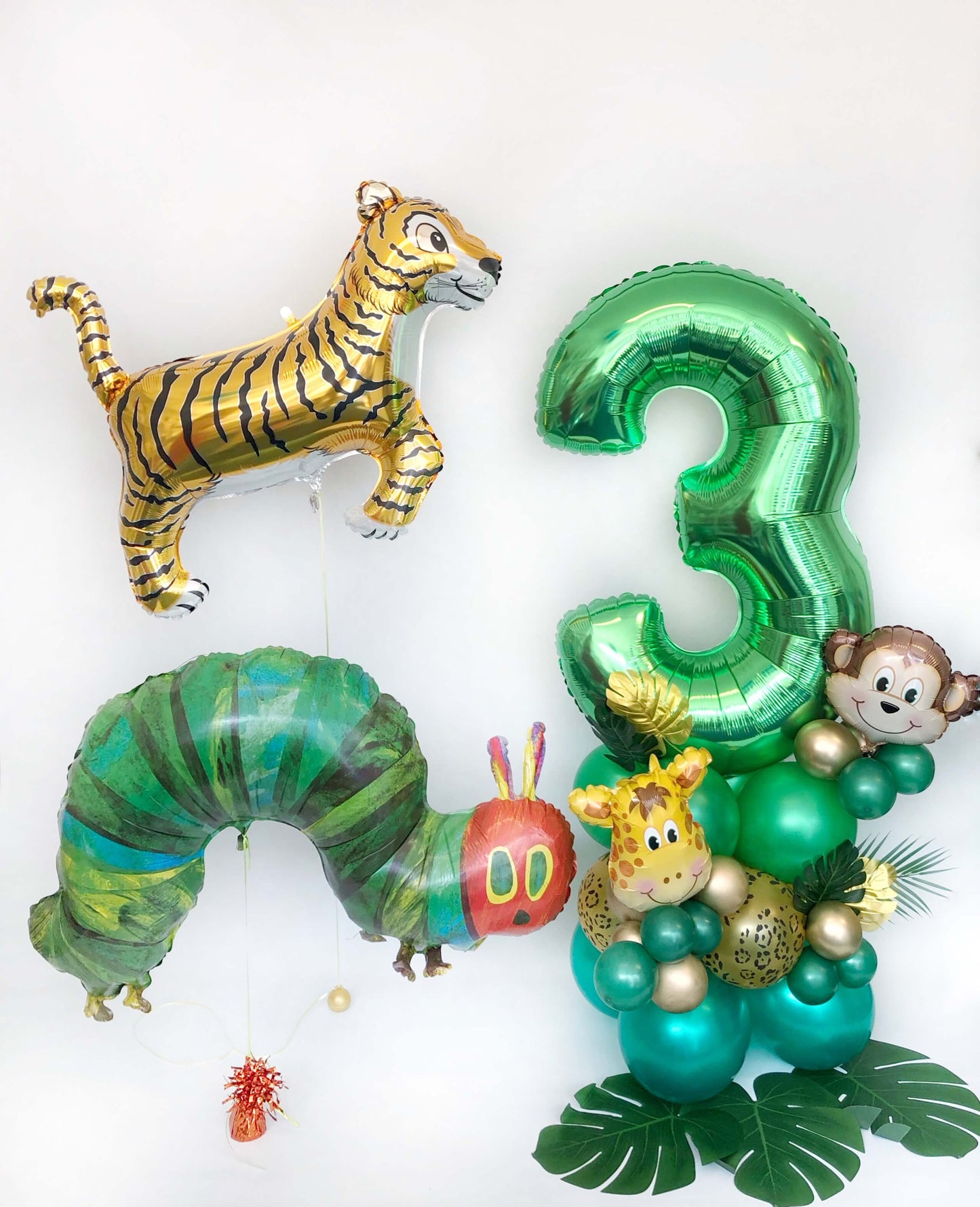 Jungle Number Inflated Maxi Bouquet