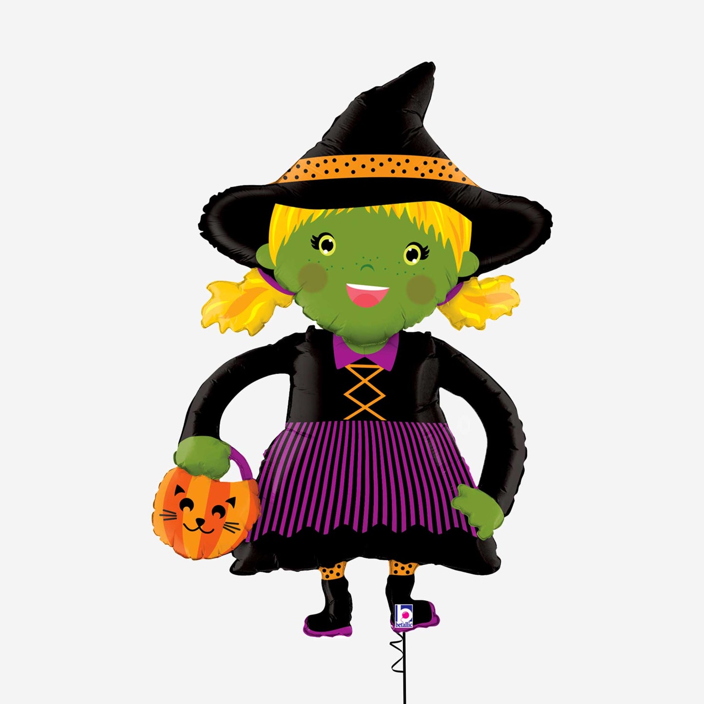 Linky Witch Inflated Foil Balloon